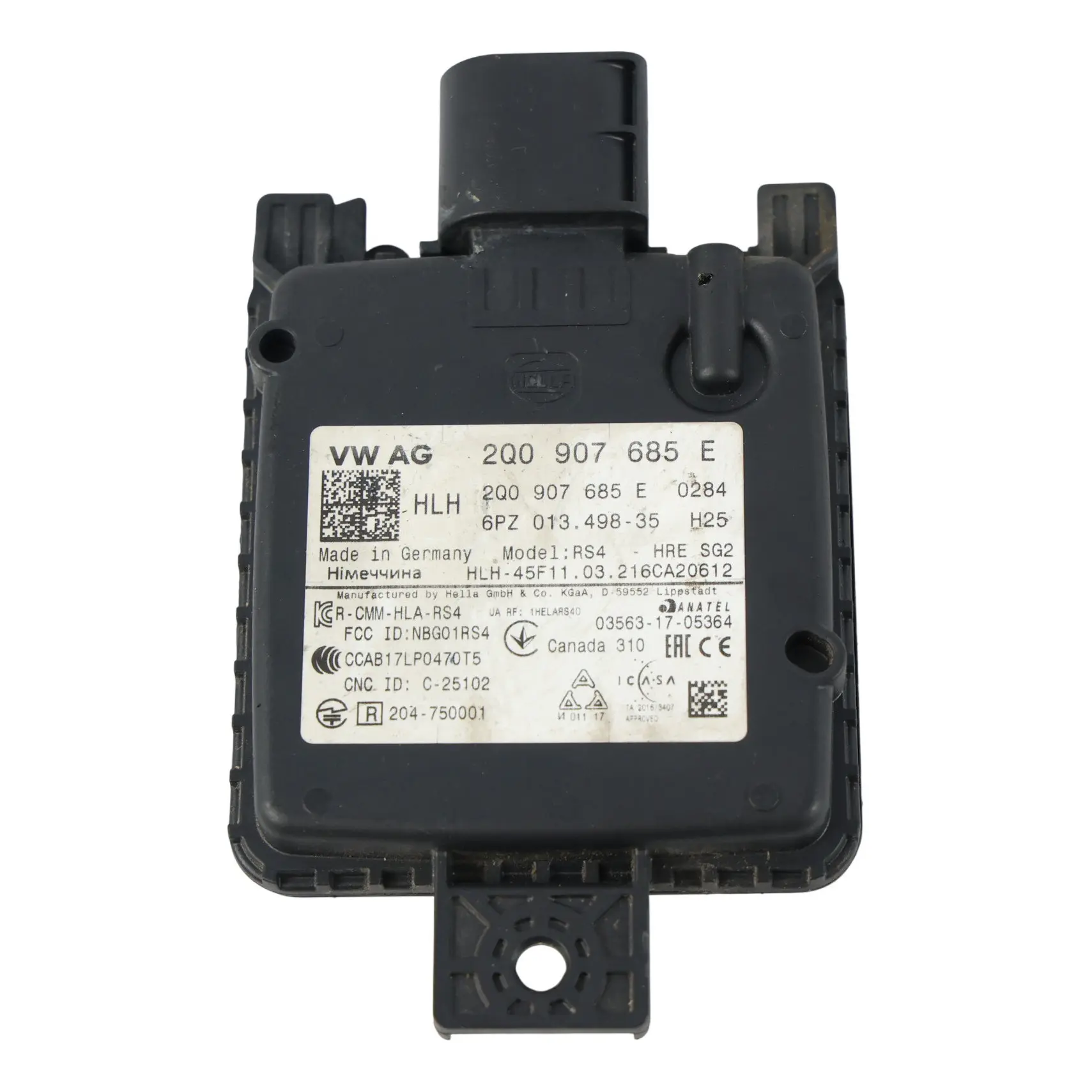 Volkswagen Golf Gti CD1 Module Contrôle Angle Mort Arrière Gauche 2Q0907685E