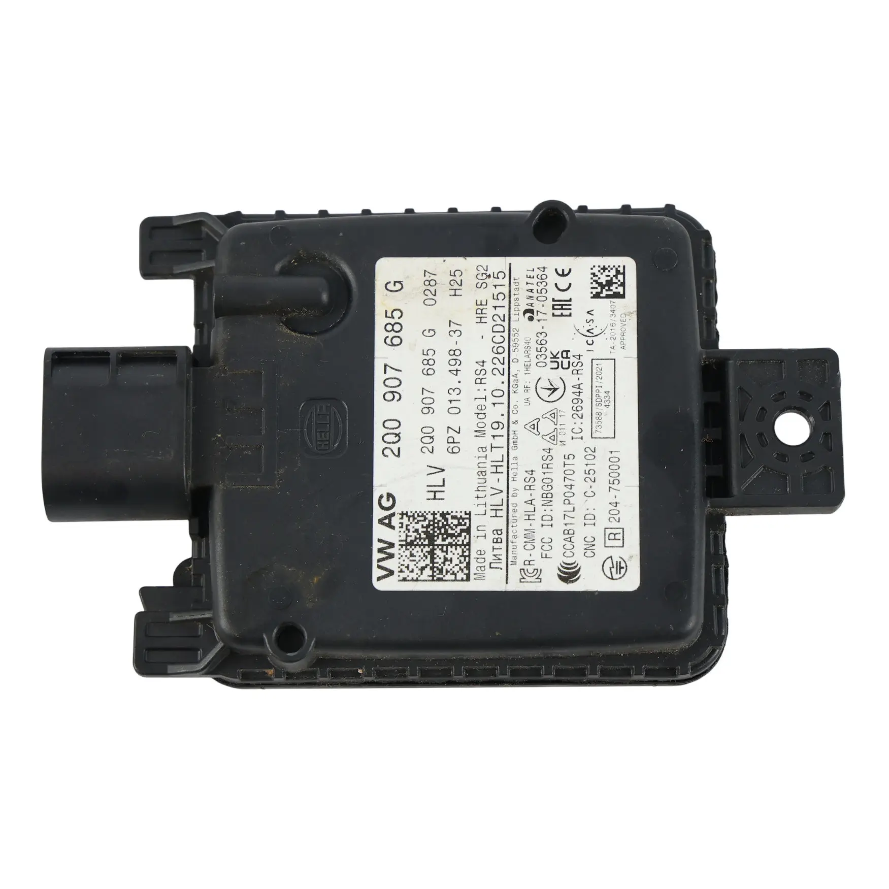 Skoda Octavia Mk4 Modulo Controllo Cambio Corsia Controllo Sinistra 2Q0907685G