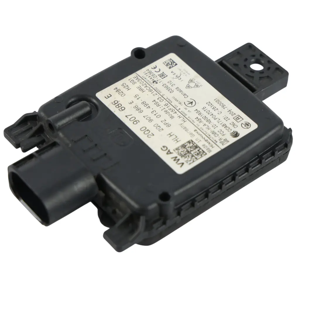 VW Golf Gti CD1 Blind Spot Lane Change Control Module Rear Right O/S - SKU 2Q0907686E - Part number 2Q0907686E