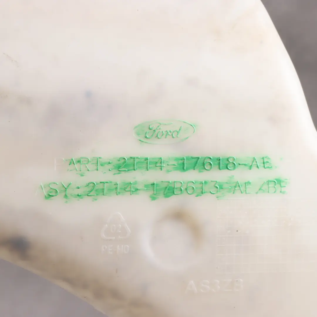 Windscreen Washer Bottle Fluid Tank Reservoir to Ford Transit Connect with Part number 2T14-17618-AE Ford Transit Connect Windscreen Washer Bottle Fluid Tank Reservoir - SKU 2T14-17618-AE - Part number 2T14-17618-AE