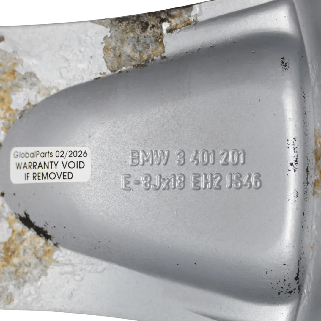 BMW X3 Series E83 Wheel Alloy Rim Star Spoke 113 18" 8J ET:46 - SKU 3401201-1 - Part number 3401201