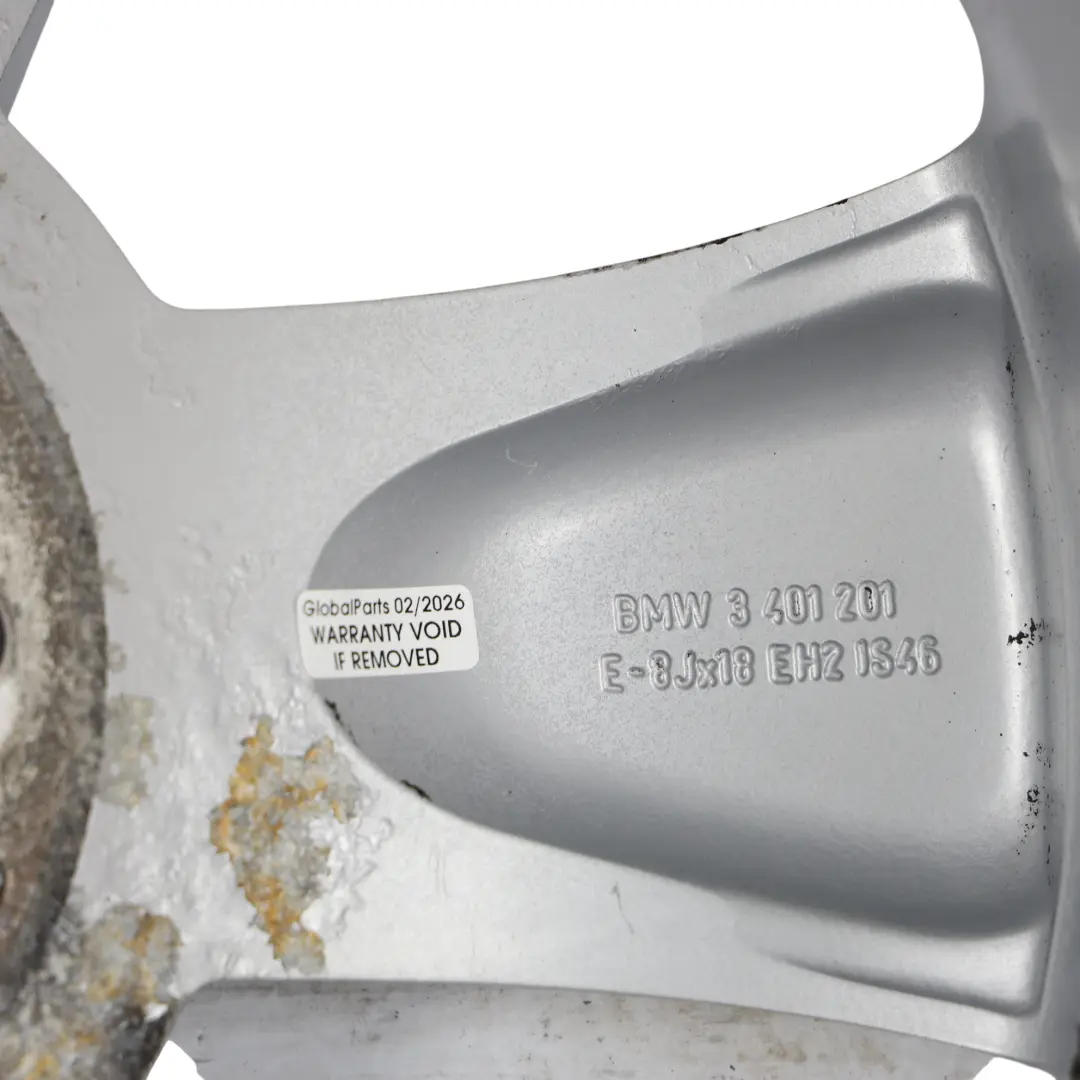BMW X3 E83 Leicht Metall Felge Sternspeiche 113 18" 8J ET:46 - SKU 3401201-5 - Teilenummer 3401201