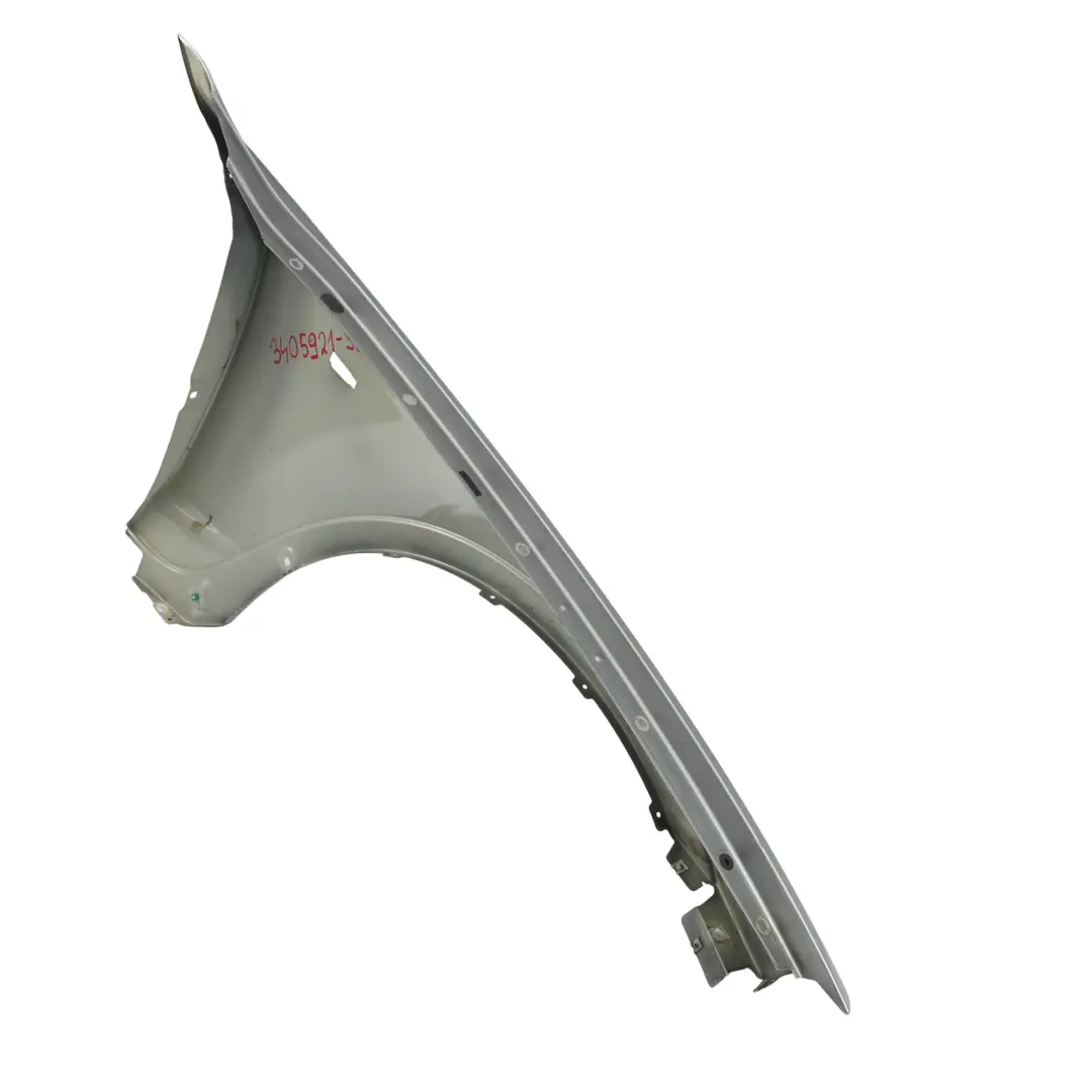 BMW X3 E83 Ala Laterale Anteriore Sinistra Pannello Parafango Silbergrau - A08 - SKU 3405921-SBG - Numero di parte 3405921