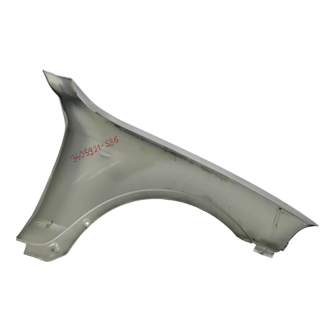 Aile Laterale Avant Gauche Silbergrau Metallic Gris - A08 pour BMW X3 E83 à propos du numéro de pièce 3405921 BMW X3 E83 Aile Laterale Avant Gauche Silbergrau Metallic Gris - A08 - SKU 3405921-SBG - Numéro de pièce 3405921