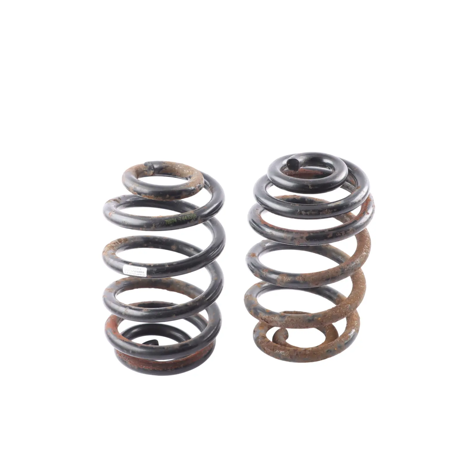 BMW X3 E83 Rear Suspension Coil Spring Damper Set Left Right N/O/S 3413079