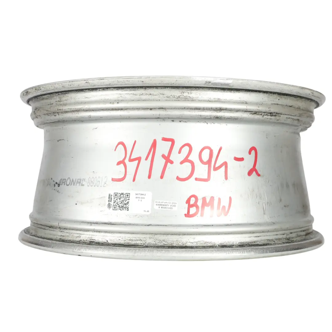 BMW X3 Serie E83 Leichtmetall felge Doppelspeiche 205 18" ET:46 8J - SKU 3417394-2 - Teilenummer 3417394