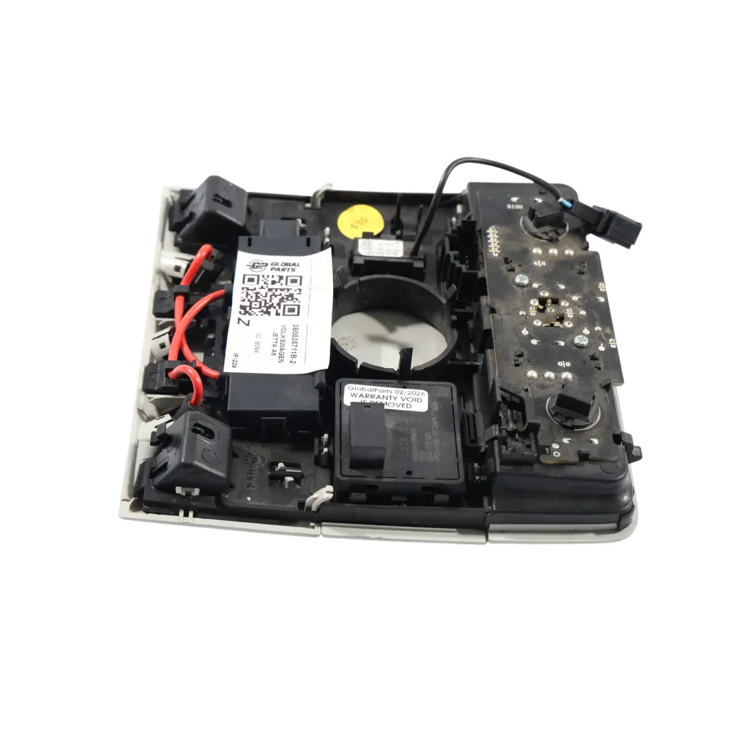 Volkswagen Jetta A6 Dachleuchte Innenbeleuchtung Leselampe Schalter - SKU 1K8947106C-4 - Teilenummer 1K8947106C