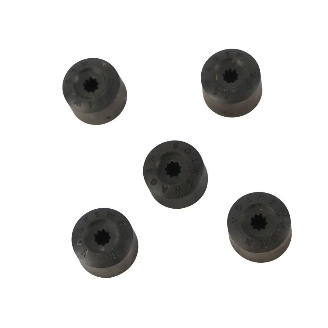 VW Volkswagen Scirocco Mk3 Wheel Nut Bolt Cover Cap Set X5 - SKU 3C0601173 - Part number 3C0601173