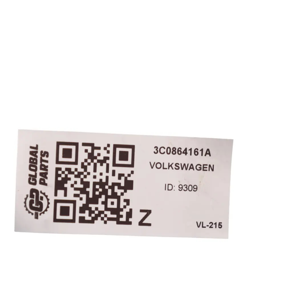 Volkswagen Passat B6 B7 Centre Console Armrest Upper Lid Leatherette 3C0864207M - SKU 3C0864161A - Part number 3C0864161A