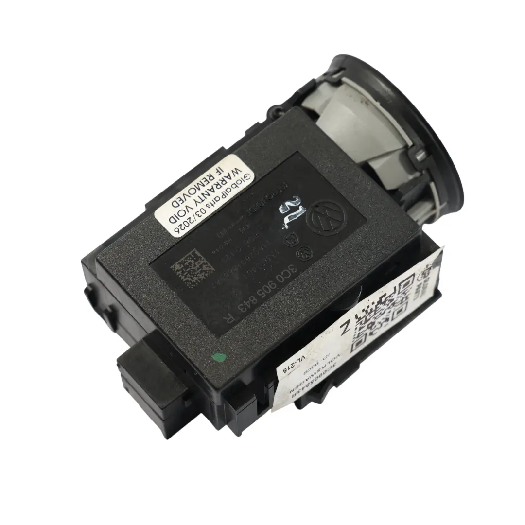Ignition Starter Switch Barrel Lock 3.6 FSI BWS to Volkswagen Passat CC with Part number 3C0905843R Volkswagen Passat CC Ignition Starter Switch Barrel Lock 3.6 FSI BWS - SKU 3C0905843R - Part number 3C0905843R
