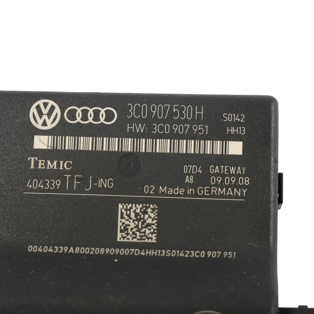 Gateway Module Control Unit to Volkswagen Passat CC with Part number 3C0907530H Volkswagen Passat CC Gateway Module Control Unit - SKU 3C0907530H - Part number 3C0907530H