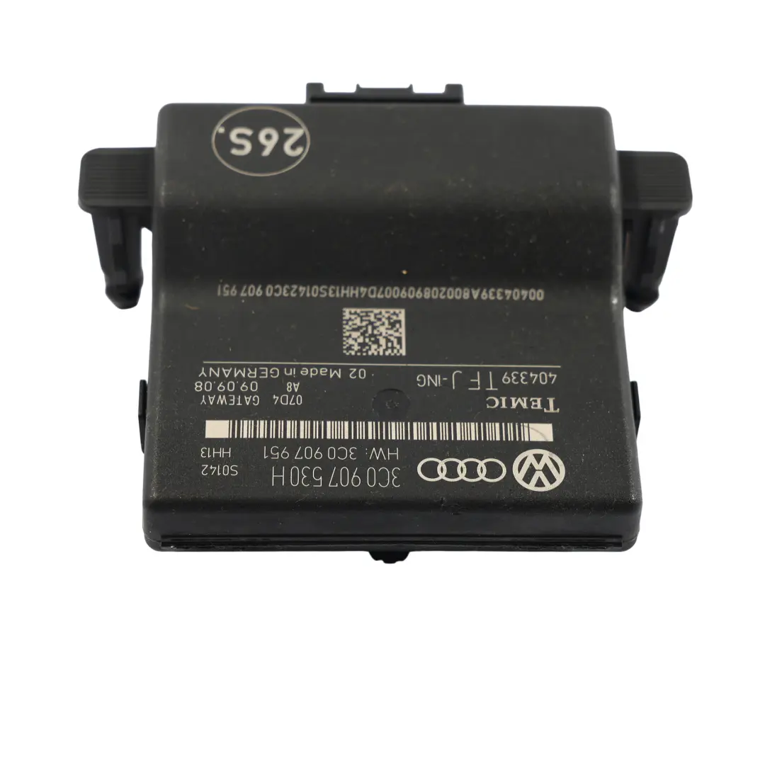 Moduł Sterownik Gateway do Volkswagen Passat CC o numerze 3C0907530H Volkswagen Passat CC Moduł Sterownik Gateway - SKU 3C0907530H - Numer Części 3C0907530H