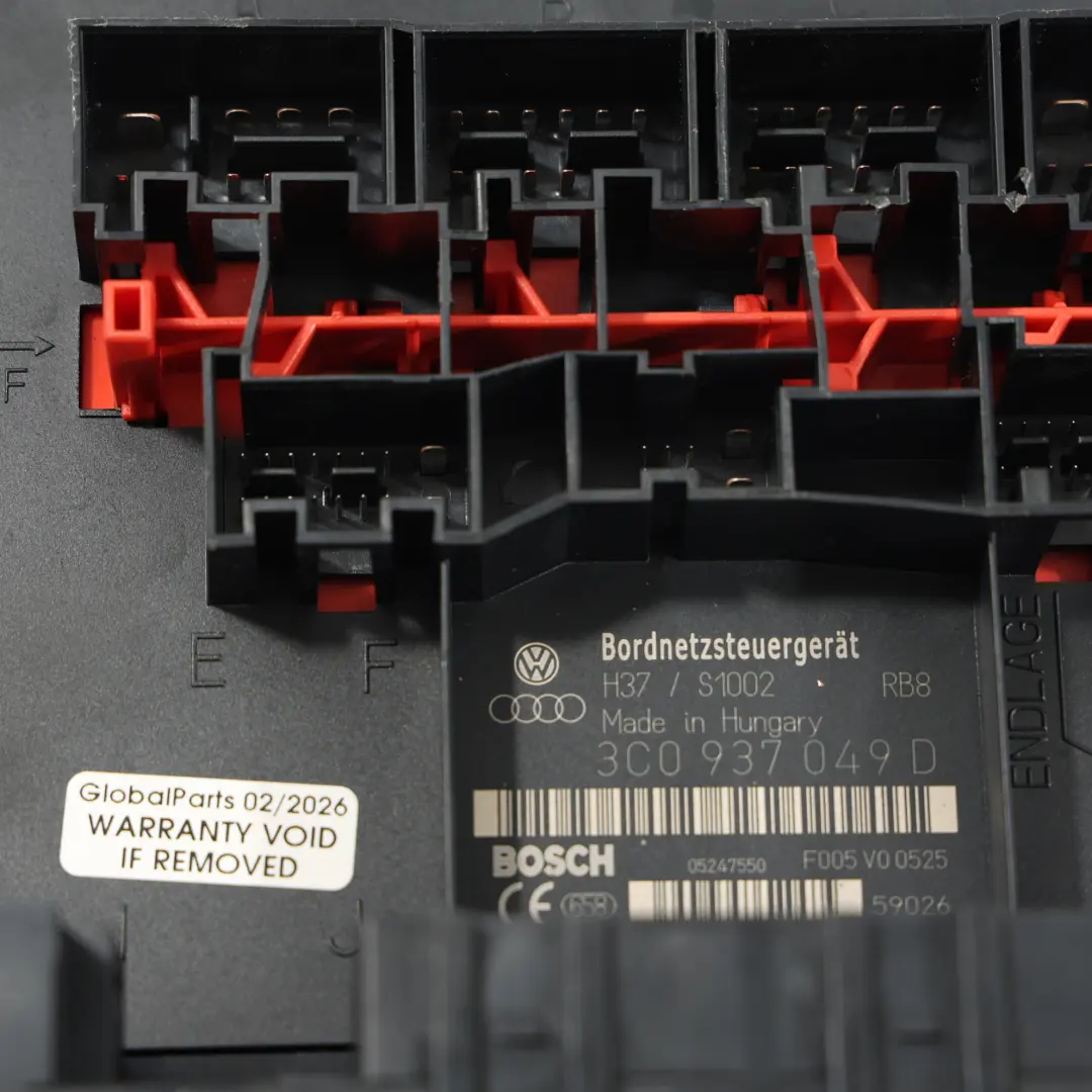 Volkswagen Golf Mk5 Skoda Octavia Mk2 BCM Moduł Komfortu BCM ECU - SKU 3C0937049D - Numer Części 3C0937049D