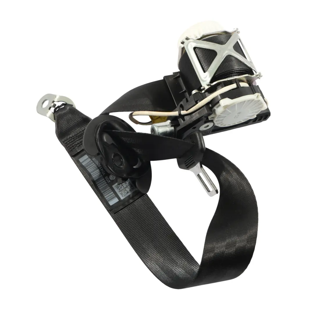 Volkswagen Passat CC Front Seat Seatbelt Black Left N/S - SKU 3C1857705N - Part number 3C1857705N