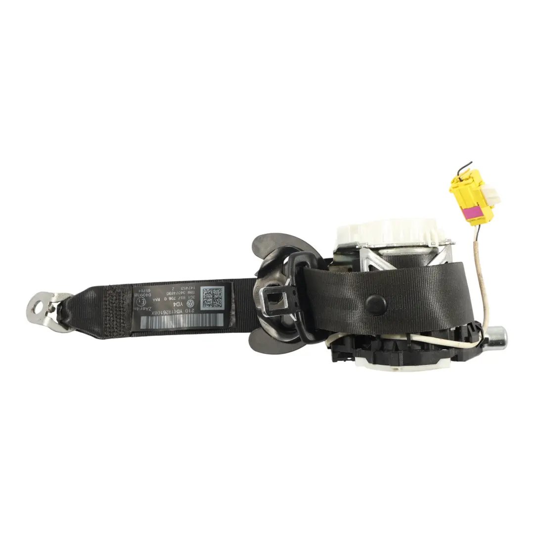 Vordersitz Sicherheitsgurt Schwarz Vorne Rechts für Volkswagen Passat CC mit Teilenummer 3C1857706Q Volkswagen Passat CC Vordersitz Sicherheitsgurt Schwarz Vorne Rechts - SKU 3C1857706Q - Teilenummer 3C1857706Q
