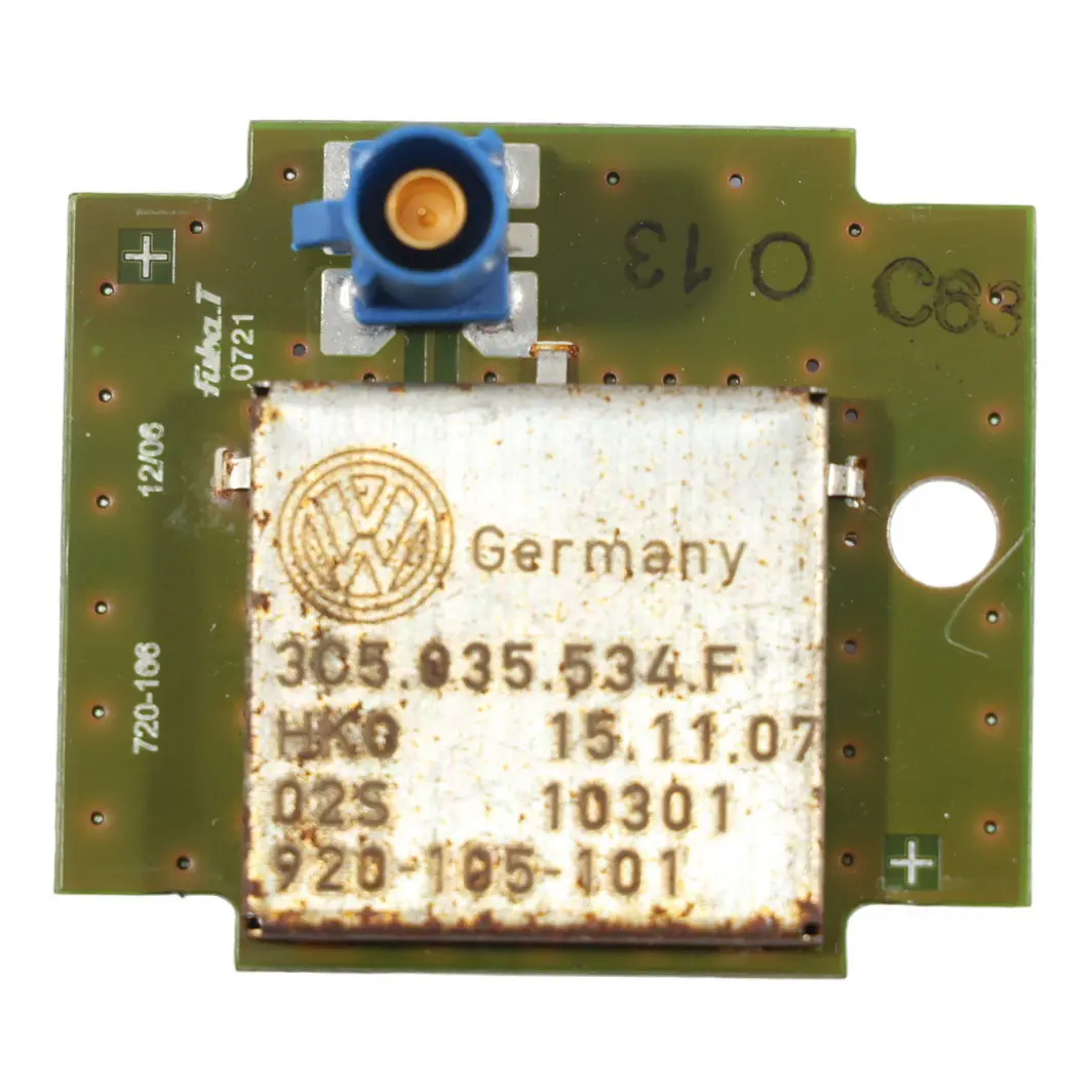 Audi A3 8P Cabrio Antenne Verstärker Antennenmodul Steuergerät 3C5035534F
