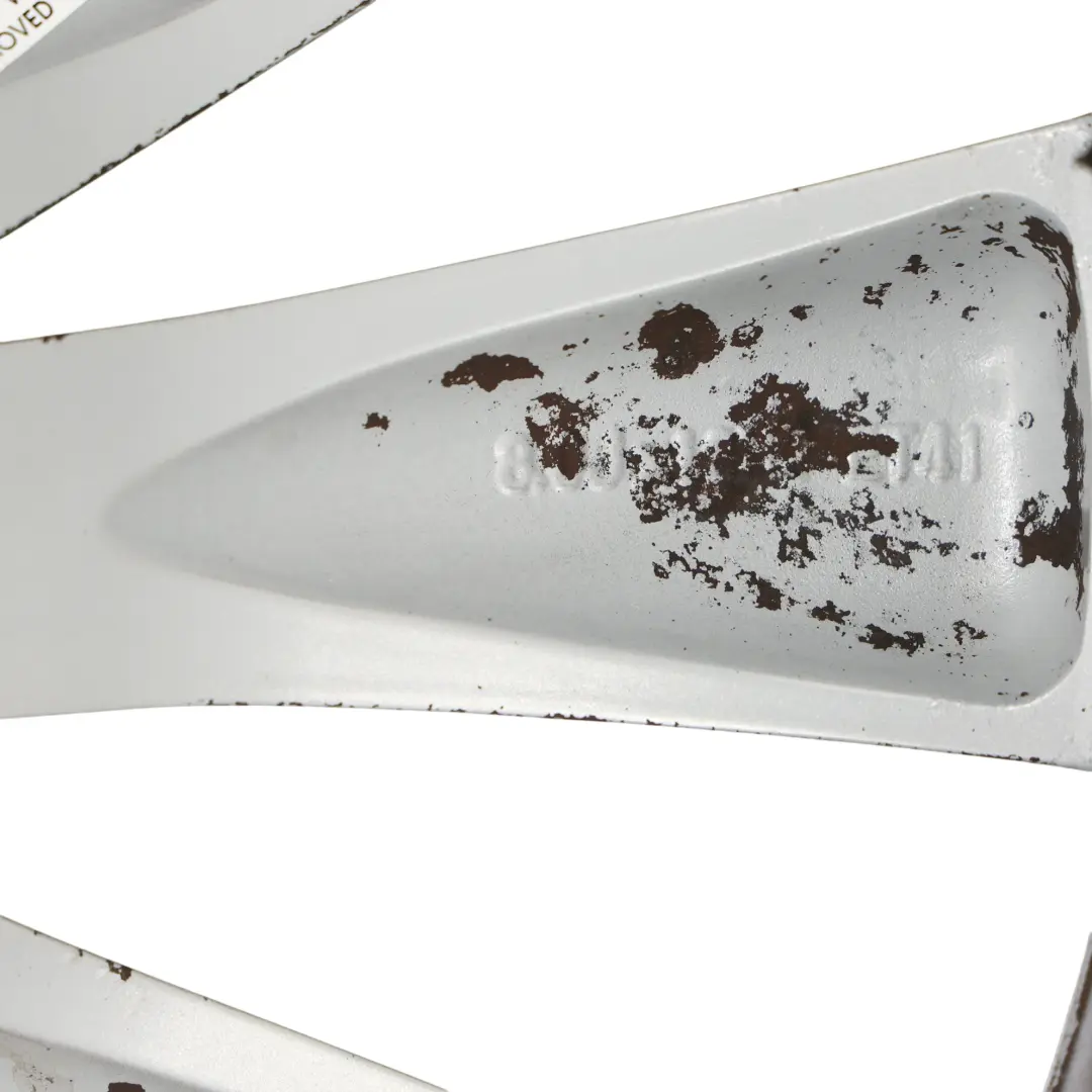 Volkswagen Scirocco Mk3 Silver Wheel Alloy Rim 18" 8J ET:41 - SKU 3C8601025D-11 - Part number 3C8601025D