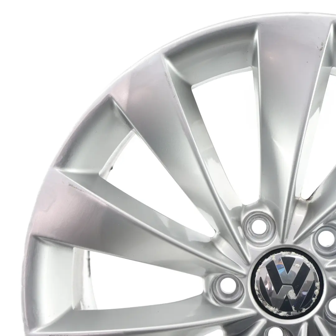 Mk3 Silberne Leichtmetallfelge 18" 8J ET:41 für Volkswagen Scirocco mit Teilenummer 3C8601025D Volkswagen Scirocco Mk3 Silberne Leichtmetallfelge 18" 8J ET:41 - SKU 3C8601025D-11 - Teilenummer 3C8601025D
