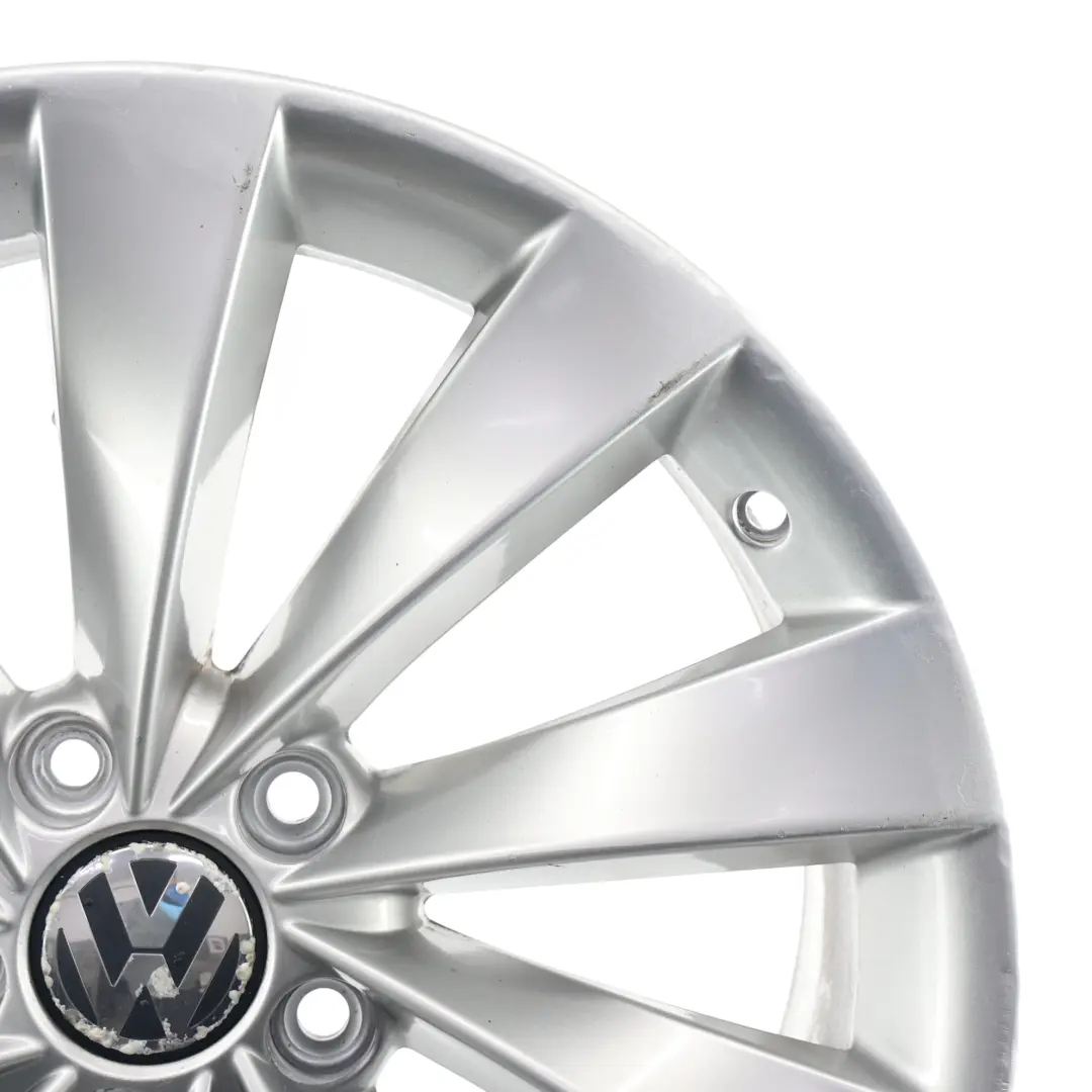 Volkswagen Scirocco Mk3 Llanta De Aleación Plateada 18" 8J ET:41 - SKU 3C8601025D-11 - Número de pieza 3C8601025D