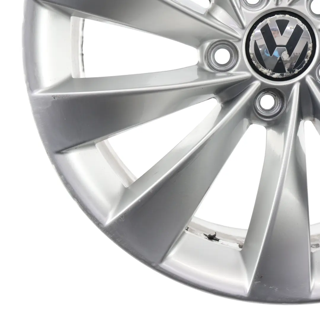 Volkswagen Scirocco Mk3 Jante Alliage Argentée 18" 8J ET:41 - SKU 3C8601025D-11 - Numéro de pièce 3C8601025D
