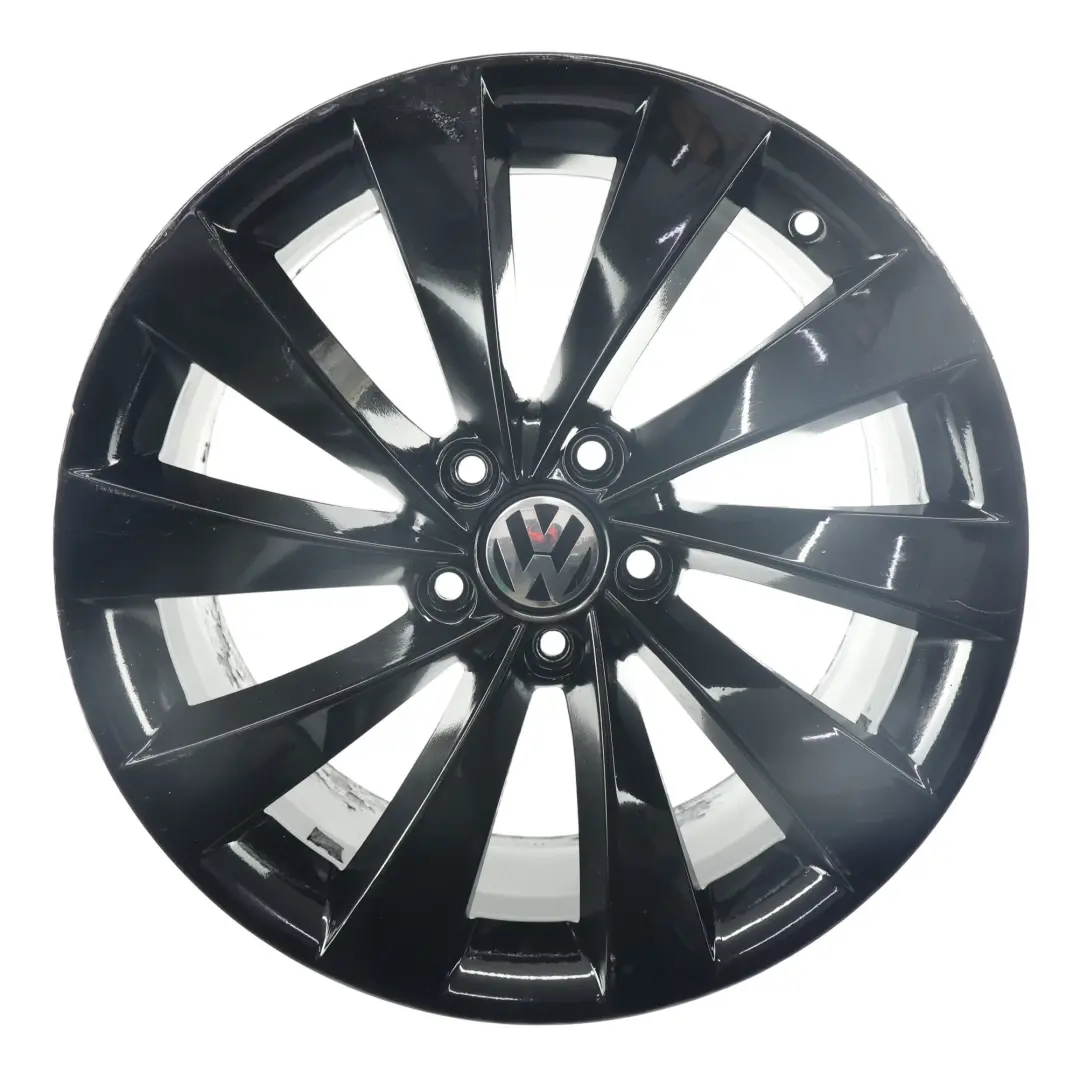 Volkswagen Scirocco Mk3 Jante Alliage Noire 18" 8J ET:41 - SKU 3C8601025D-2 - Numéro de pièce 3C8601025D