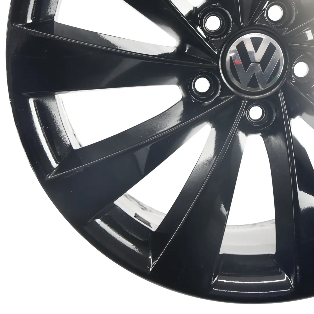 Volkswagen Scirocco Mk3 Jante Alliage Noire 18" 8J ET:41 - SKU 3C8601025D-2 - Numéro de pièce 3C8601025D