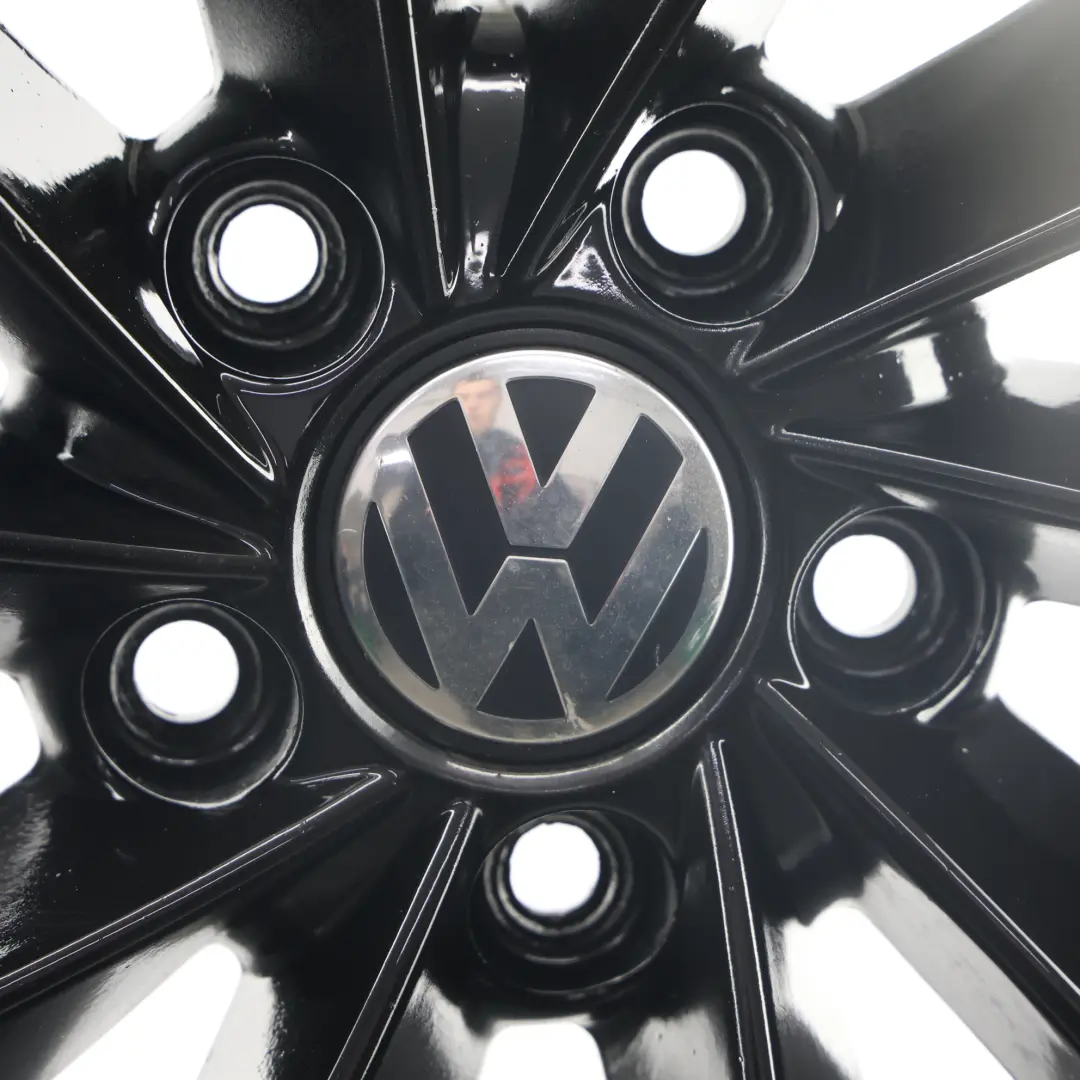 Mk3 Black Wheel Alloy Rim 18" 8J ET:41 to Volkswagen Scirocco with Part number 3C8601025D Volkswagen Scirocco Mk3 Black Wheel Alloy Rim 18" 8J ET:41 - SKU 3C8601025D-2 - Part number 3C8601025D