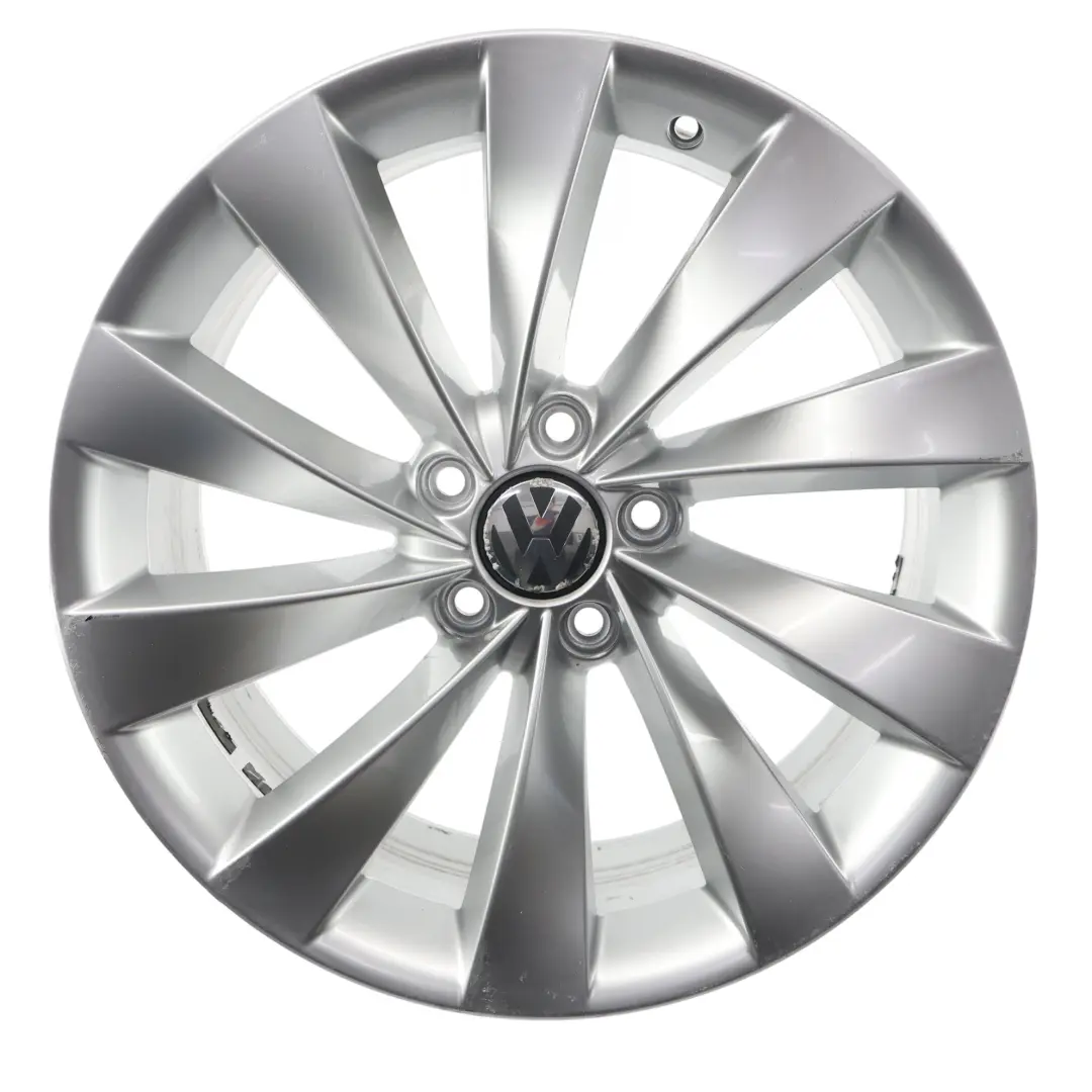 Volkswagen Scirocco Mk3 Silver Wheel Alloy Rim 18" 8J ET:41 - SKU 3C8601025D-4 - Part number 3C8601025D