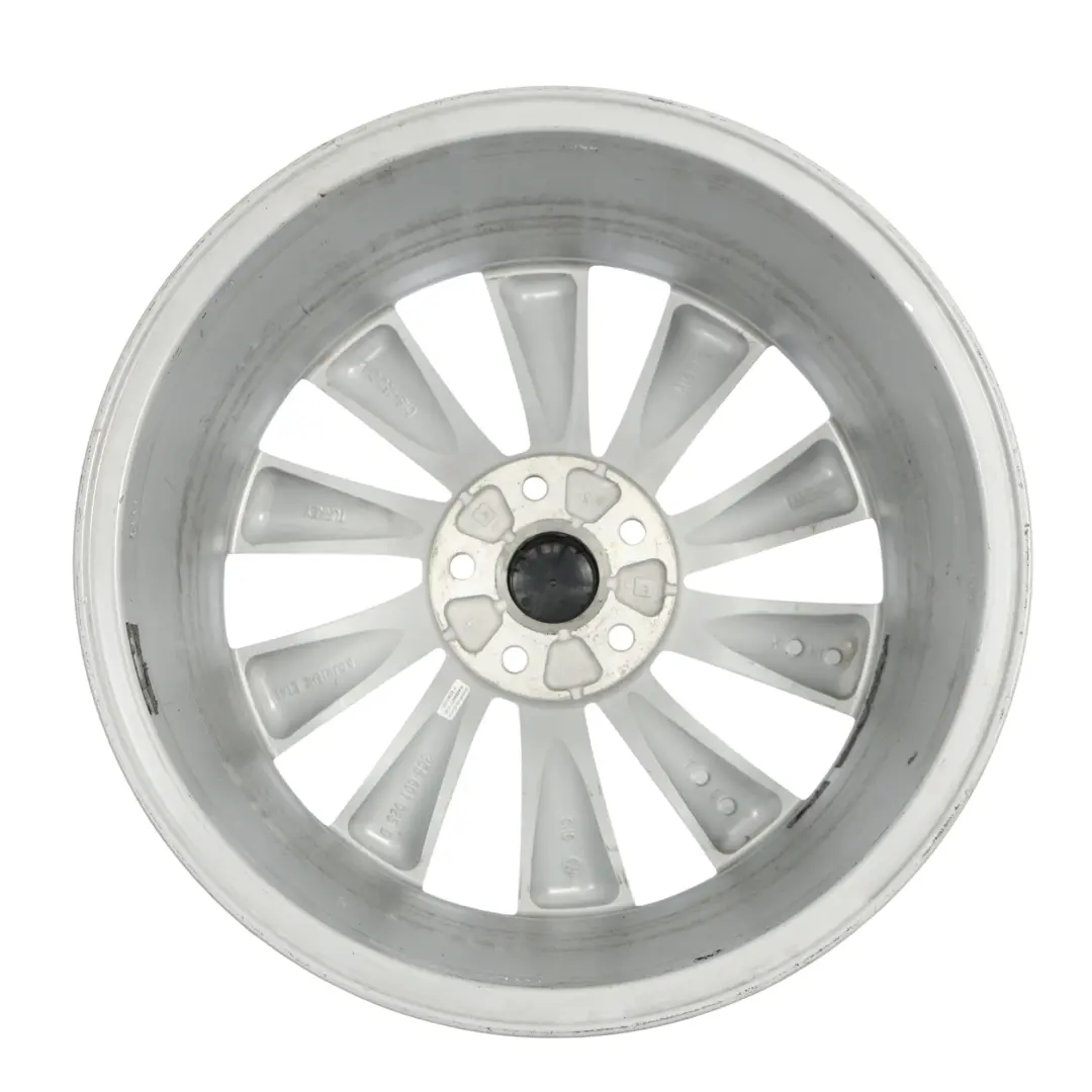 Mk3 Silberne Leichtmetallfelge 18" 8J ET:41 für Volkswagen Scirocco mit Teilenummer 3C8601025D Volkswagen Scirocco Mk3 Silberne Leichtmetallfelge 18" 8J ET:41 - SKU 3C8601025D-4 - Teilenummer 3C8601025D