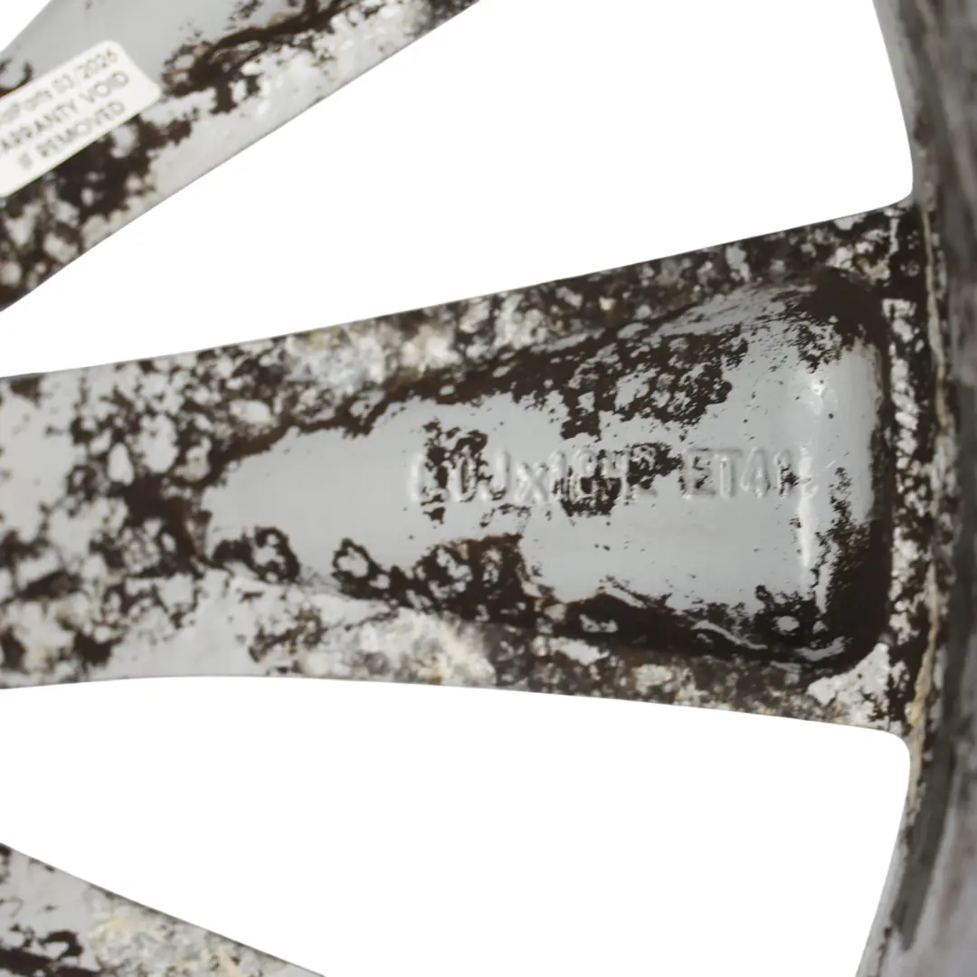 Mk3 Silver Wheel Alloy Rim 18" 8J ET:41 to Volkswagen Scirocco with Part number 3C8601025D Volkswagen Scirocco Mk3 Silver Wheel Alloy Rim 18" 8J ET:41 - SKU 3C8601025D-5 - Part number 3C8601025D