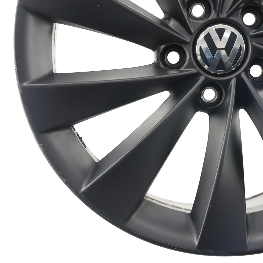 Volkswagen Scirocco Mk3 Szara Felga Aluminiowa 18" 8J ET:41 - SKU 3C8601025D-9 - Numer Części 3C8601025D