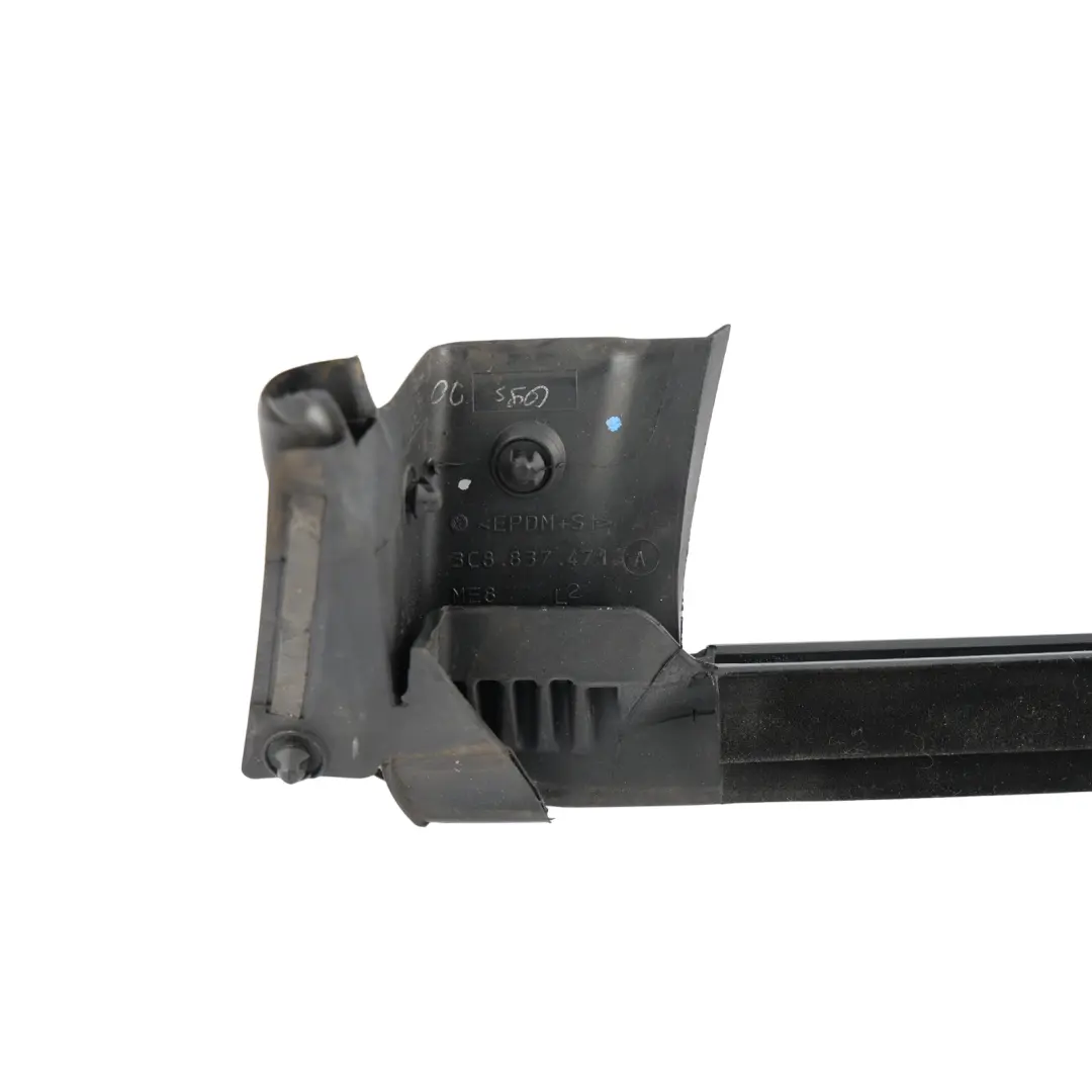 Volkswagen Passat CC Window Seal Gasket Rubber Inner Front Left N/S - SKU 3C8837471A - Part number 3C8837471A