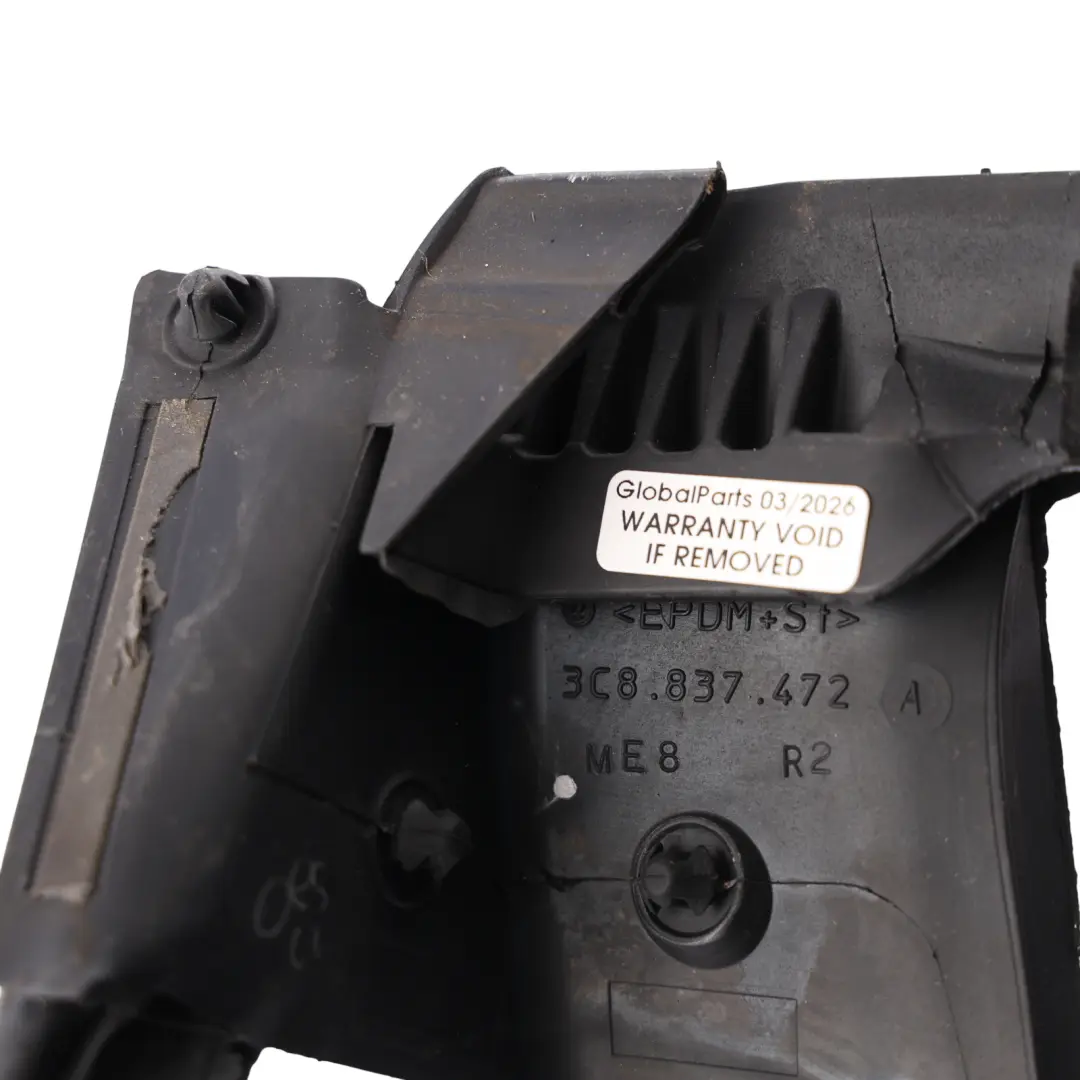 Volkswagen Passat CC Front Door Window Seal Gasket Inner Right O/S - SKU 3C8837472A - Part number 3C8837472A