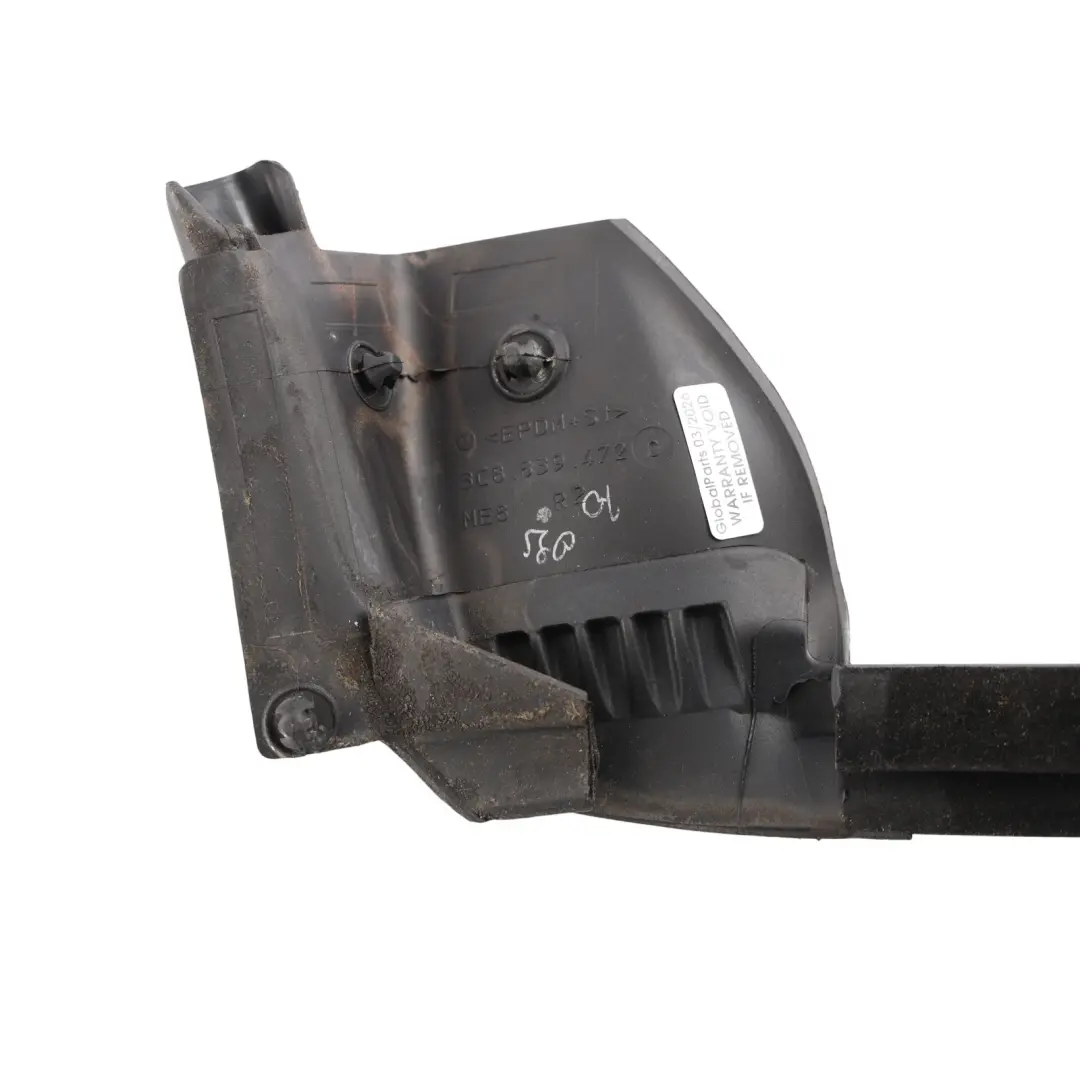 Volkswagen Passat CC B6 Rear Door Window Seal Inner Gasket Right O/S - SKU 3C8839472C - Part number 3C8839472C