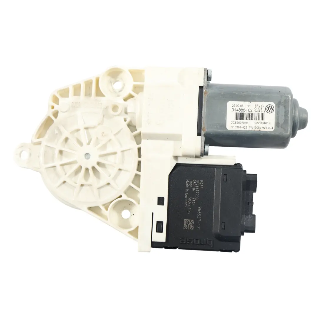VW Passat CC Moteur Lève-Vitre Régulateur Porte Arriere Gauche - SKU 3C8959703B - Numéro de pièce 3C8959703B