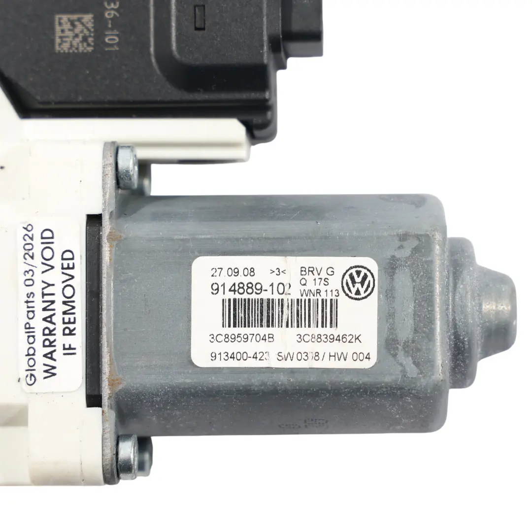 Moteur Lève-Vitre Régulateur Porte Arrière Droit pour Volkswagen Passat CC à propos du numéro de pièce 3C8959704B Volkswagen Passat CC Moteur Lève-Vitre Régulateur Porte Arrière Droit - SKU 3C8959704B - Numéro de pièce 3C8959704B