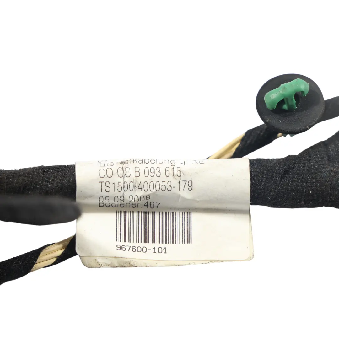 Volkswagen Passat CC Door Wiring Harness Loom Rear Right O/S - SKU 3C8971694AN - Part number 3C8971694AN