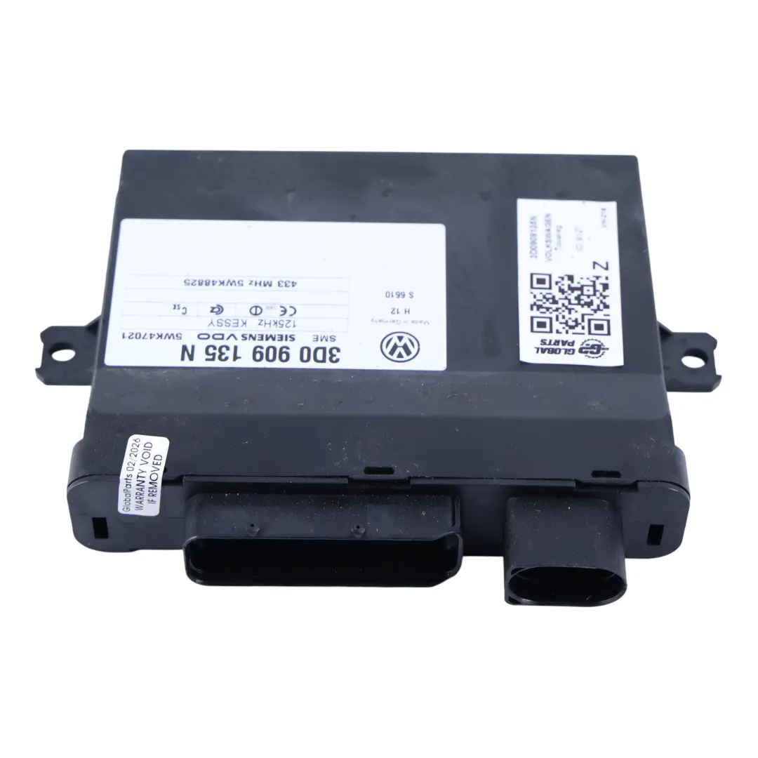 7L Sterownik Uruchamiania Bezkluczykowego ECU do Volkswagen Touareg o numerze 3D0909135N Volkswagen Touareg 7L Sterownik Uruchamiania Bezkluczykowego ECU - SKU 3D0909135N - Numer Części 3D0909135N