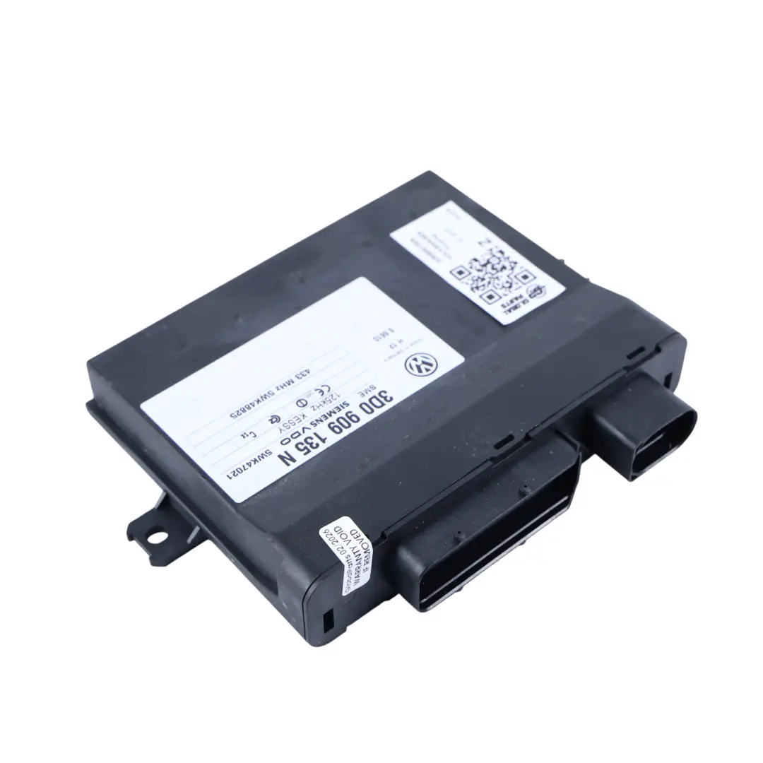 7L Module Commande Entrée Sans Clé Unité ECU pour Volkswagen Touareg à propos du numéro de pièce 3D0909135N Volkswagen Touareg 7L Module Commande Entrée Sans Clé Unité ECU - SKU 3D0909135N - Numéro de pièce 3D0909135N