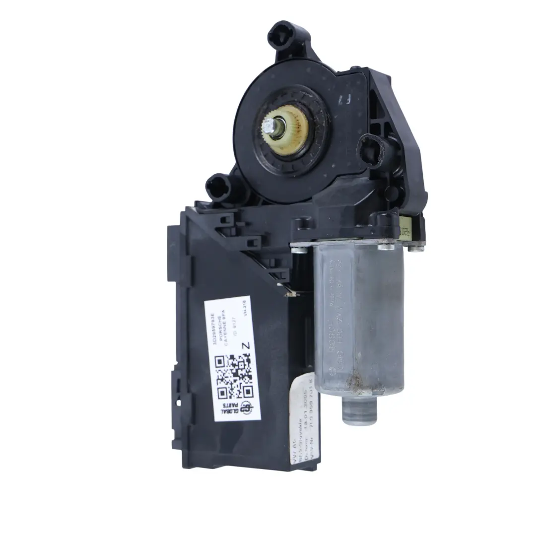 Porsche Cayenne 9PA Front Window Lifter Motor Regulator Driver Side - SKU RHD-95562470103 - Part number 3D2959793E