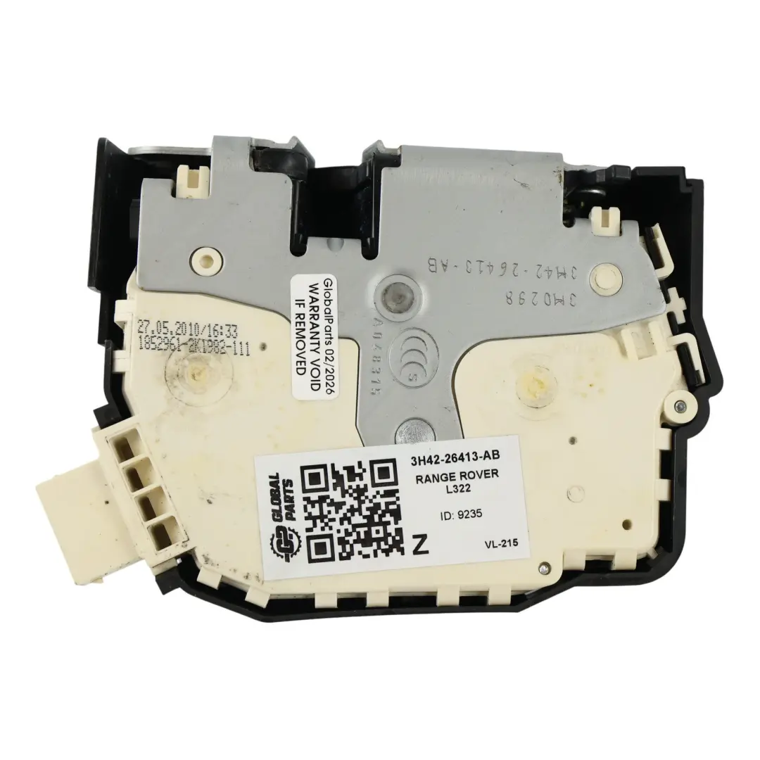 Mécanisme Verrouillage Porte Arrière Gauche pour Range Rover L322 à propos du numéro de pièce 3H42-26413-AB Range Rover L322 Mécanisme Verrouillage Porte Arrière Gauche - SKU 3H42-26413-AB - Numéro de pièce 3H42-26413-AB