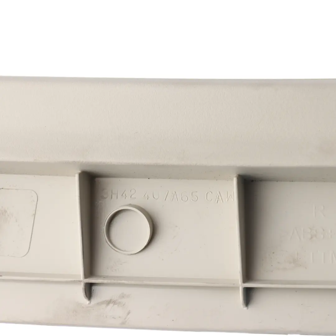 Boot Trim Cover Right O/S Ivory 3H42-407A65-DAW to Range Rover L322 Rear Tailgate with Part number 3H42-407A65-CAW Range Rover L322 Rear Tailgate Boot Trim Cover Right O/S Ivory 3H42-407A65-DAW - SKU 3H42-407A65-CAW - Part number 3H42-407A65-CAW