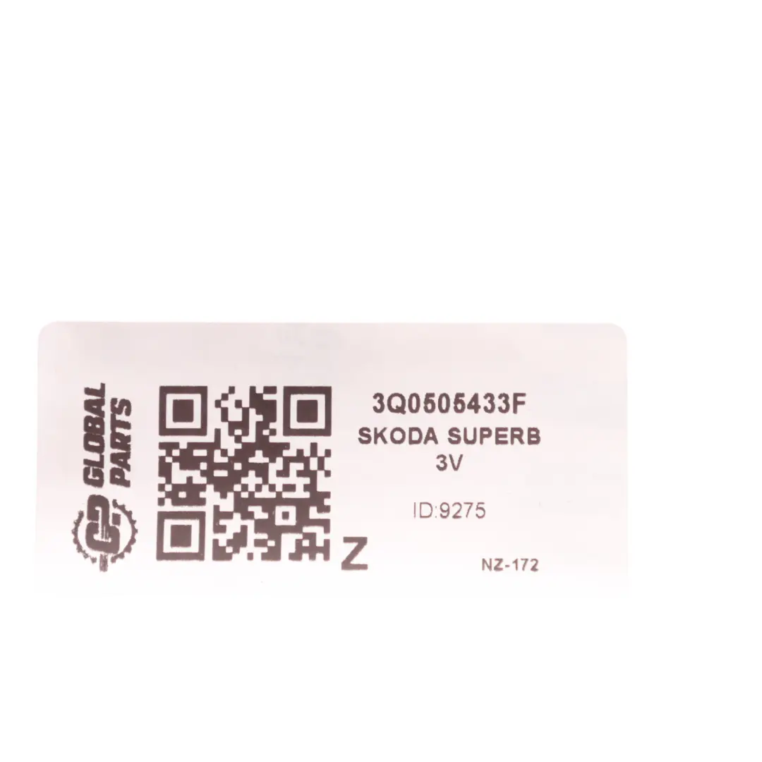 Skoda Superb Mk3 VW Arteon Rear Wheel Hub Bearing Carrier Left N/S - SKU 3Q0505433F - Part number 3Q0505433F