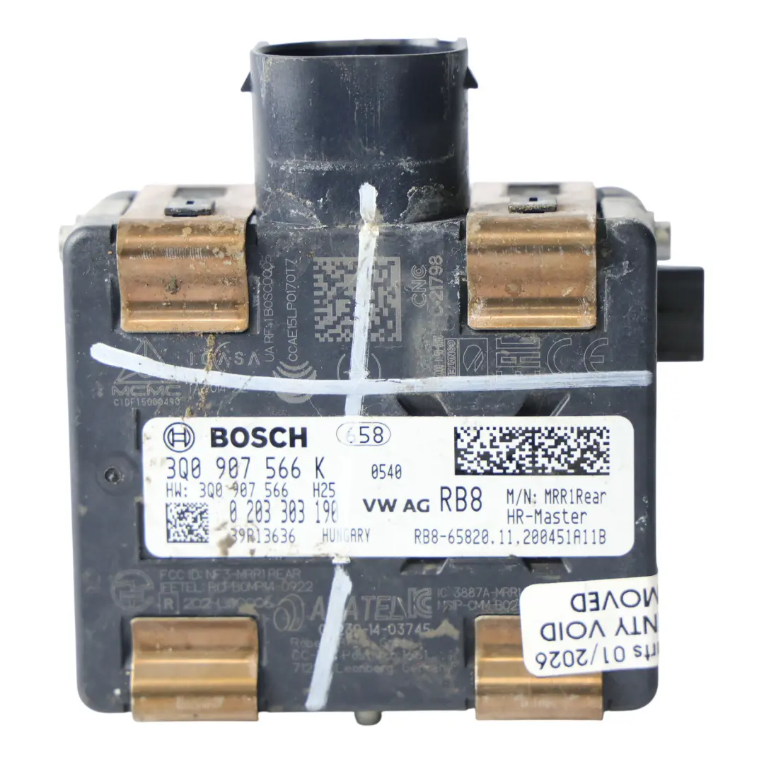 Módulo De Asistencia Carril Control Ángulo Muerto Derecha para Audi Q3 F3 con número de pieza 3Q0907566K Audi Q3 F3 Módulo De Asistencia Carril Control Ángulo Muerto Derecha - SKU 3Q0907566K - Número de pieza 3Q0907566K