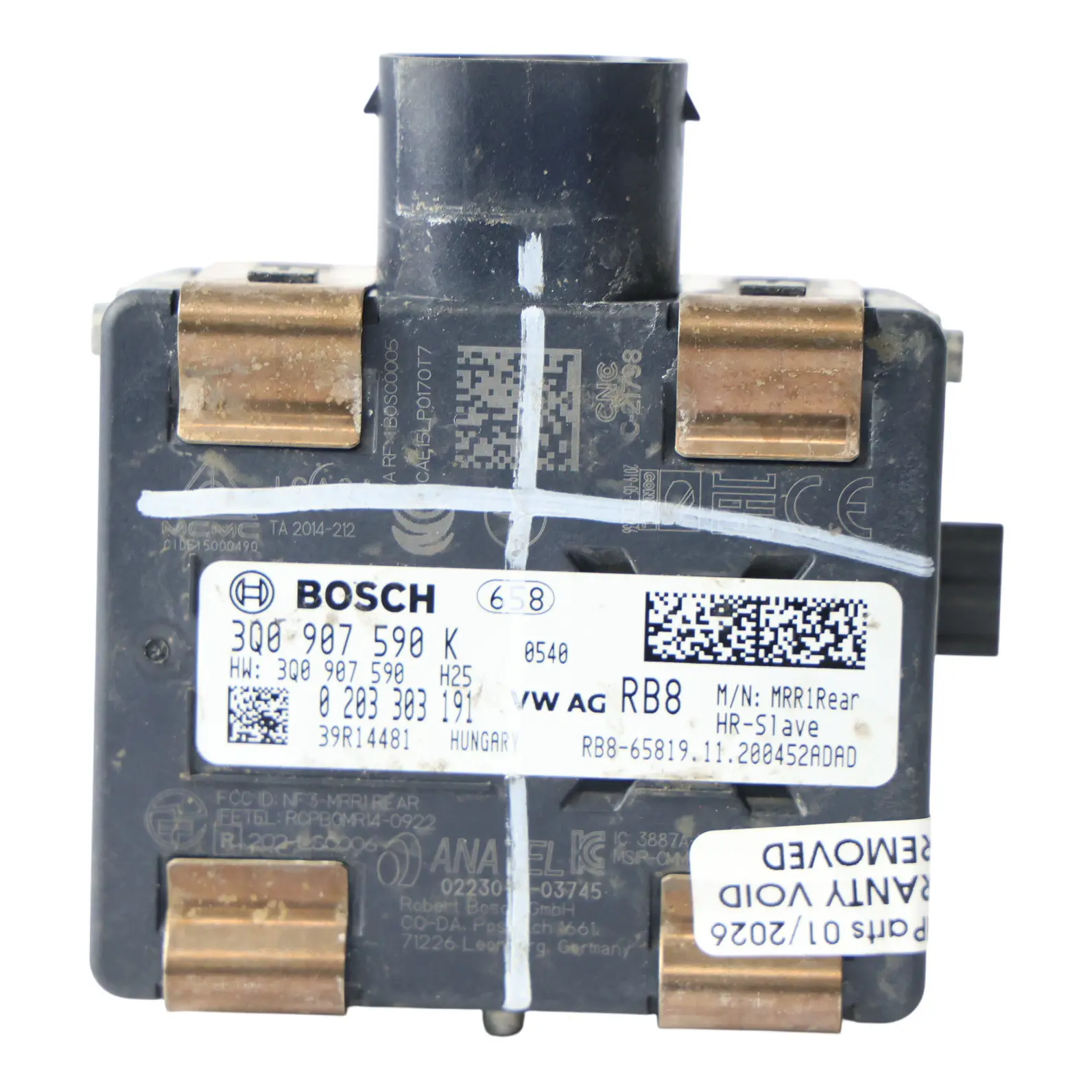 Audi Q3 F3 Module Assistance Maintien Voie Contrôle Angle Mort Gauche 3Q0907590K