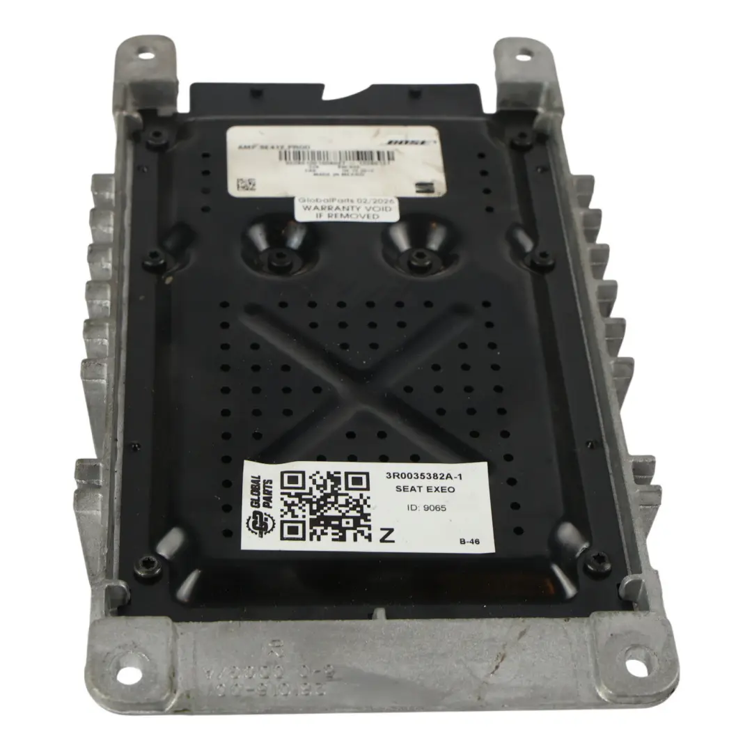 Seat Exeo Audio Amplifier Bose Subwoofer Trunk Bass Speaker Module - SKU 3R0035382A-1 - Part number 3R0035382A