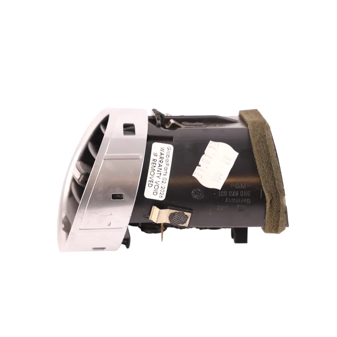 3R Dashboard Grille Air Vent Grille Nozzle Front Left N/S to Seat Exeo with Part number 3R0820901 Seat Exeo 3R Dashboard Grille Air Vent Grille Nozzle Front Left N/S - SKU 3R0820901 - Part number 3R0820901