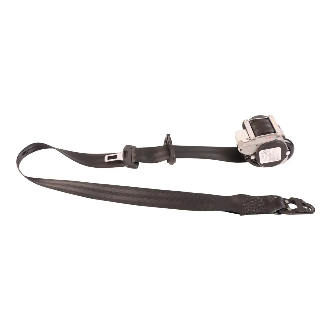 Seat Exeo 3R Seat Belt Seatbelt Black Passenger Front Left N/S - SKU RHD-3R2857705 - Part number 3R2857705