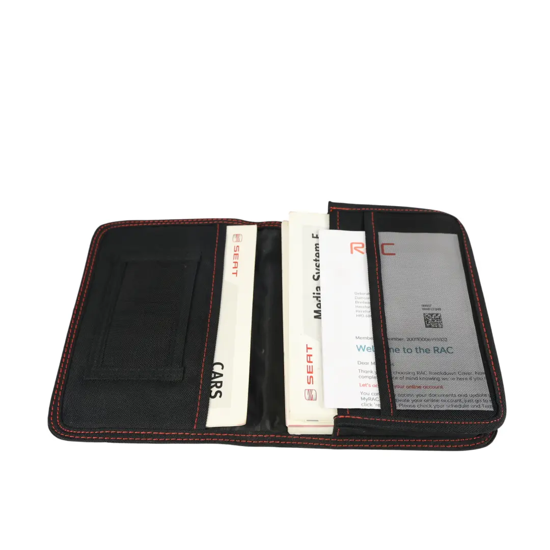 Seat Exeo Ensemble Étui Pochete Carnet Entretien Manuel Propriétaire - SKU 3R9012001DG - Numéro de pièce 3R9012001DG