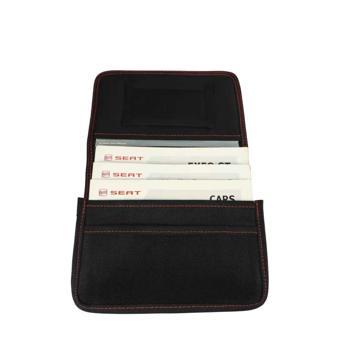 Seat Exeo Owner's Handbook Service Booklet Case Pouch Wallet Set - SKU 3R9012001DG - Part number 3R9012001DG